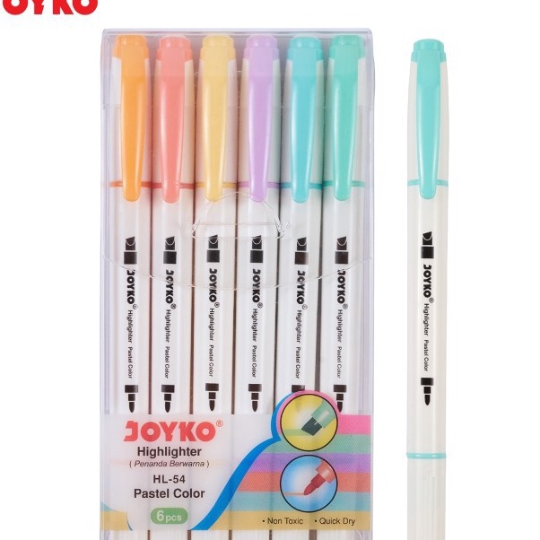 

Terbatas Hhlhter Joyko HL54 Pastel Color 6 Warna