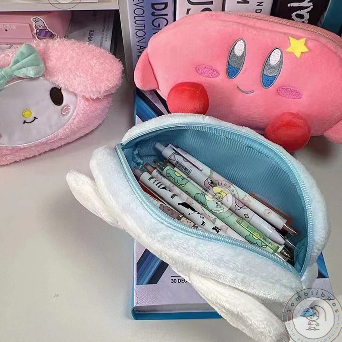 

FG2 Large Capacity Cute Pen Bag Pink Pencil Case Student School Pencil Bags for Girl Study Stationery School Supplies