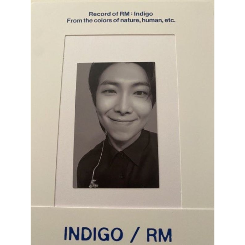 POB PC BTS RM NAMJOON INDIGO WEVERSE USA EXCLUSIVE