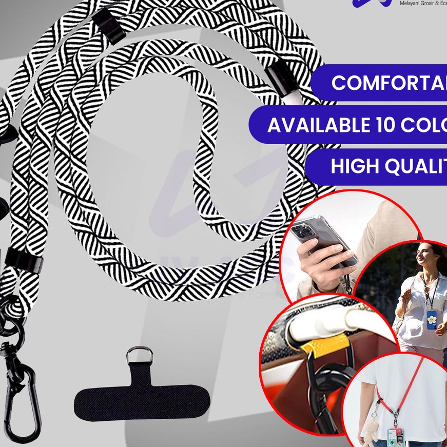 

KF7 NVNTL7 TALI GANTUNGAN ID CARD MODEL SELEMPANG BAHAN KUAT DAN