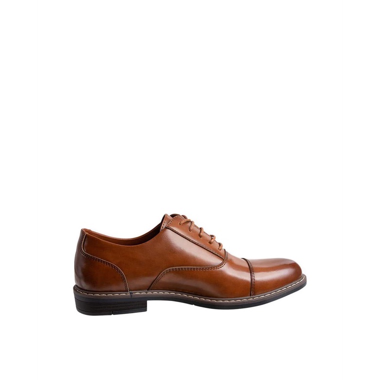 Koleksi Terbaru Payless Hunters Bay Mens Roman Oxford  Cognac1