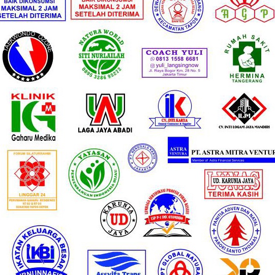 

KF7 stempel otomatis 3 warna