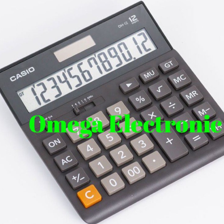 

Hot Casio DH 12 Calculator Desktop Kalkulator Meja Kantor Office DH12