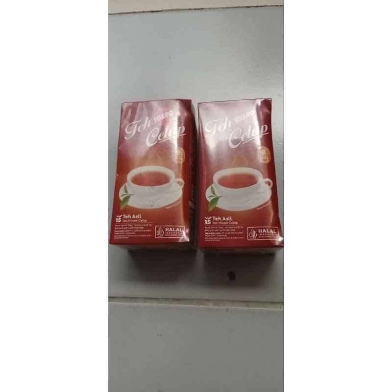 

Teh Celup Sosro isi15 pcs