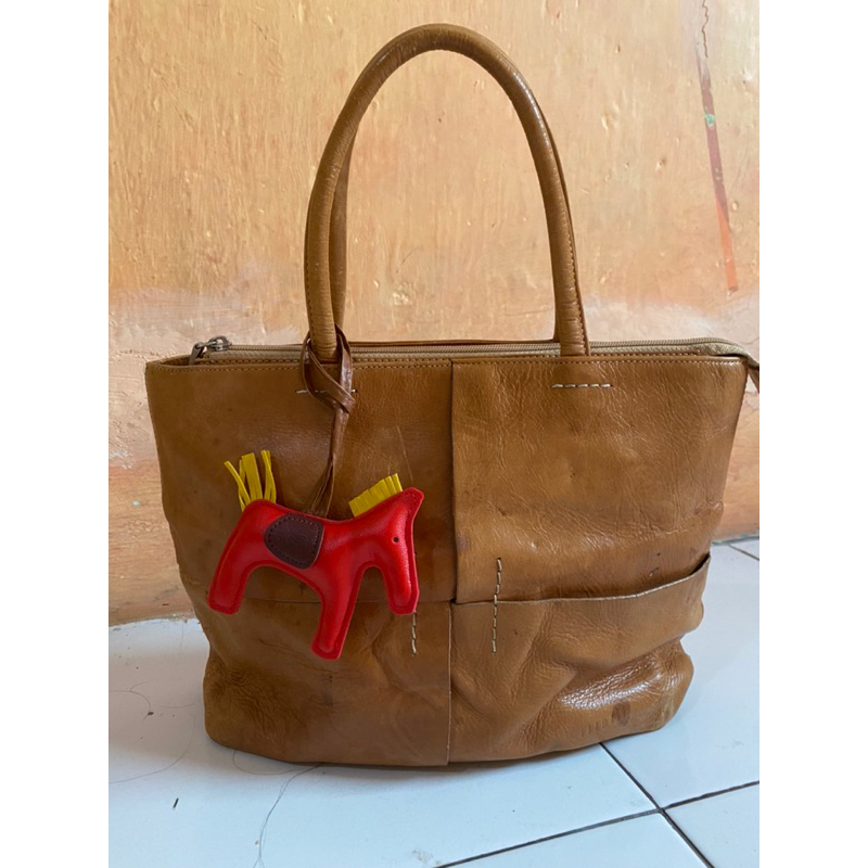 SSAMZIE HANDBAG TOTE KECIL FULL KULIT ASLI