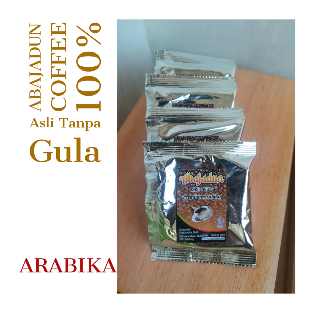 

Kopi arabika asli tanpa campuran