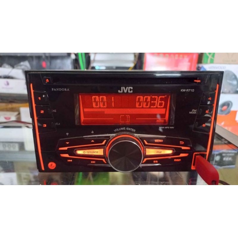 doubledin jvc bawaan honda brio