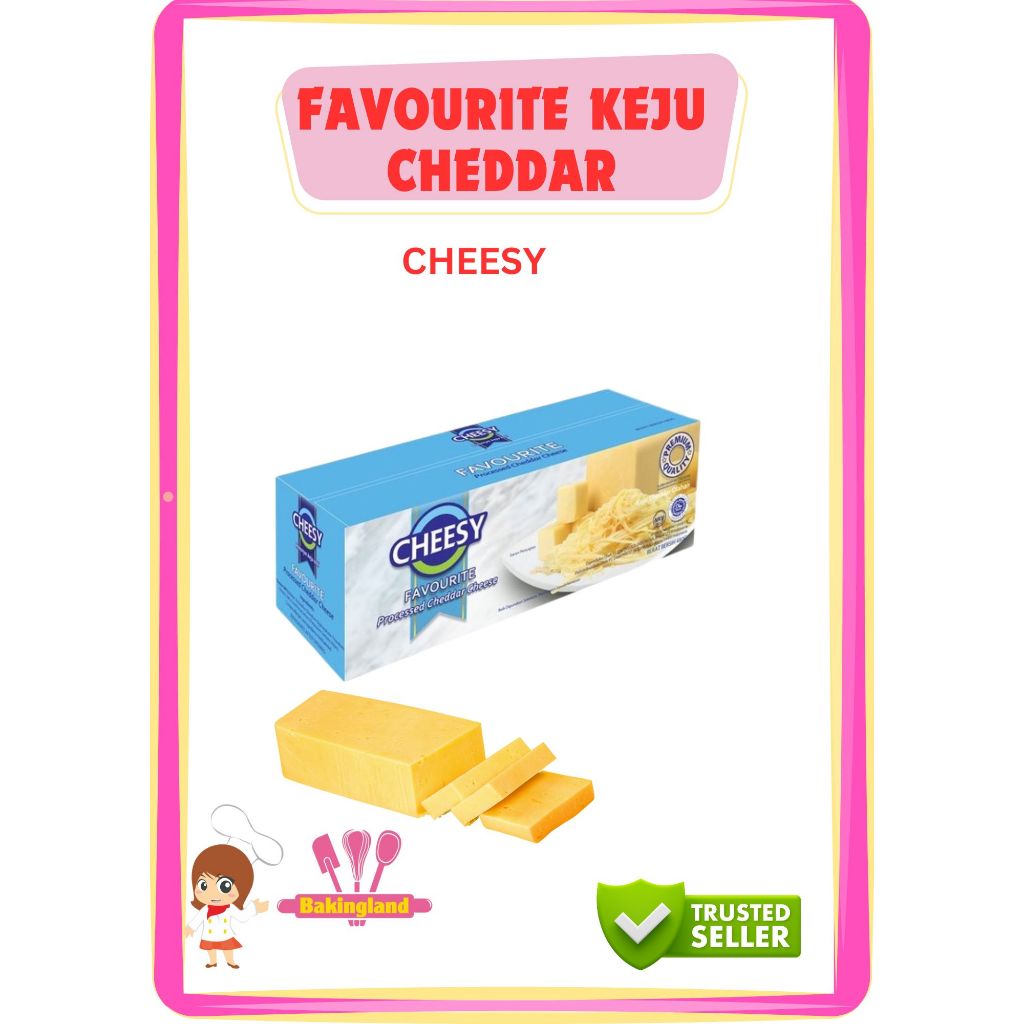 

Keju Cheesy Favorite 500gr Chedar