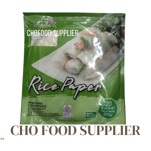 

RICE PAPER JSF BENTUK BULAT 200 GR 1 PAK