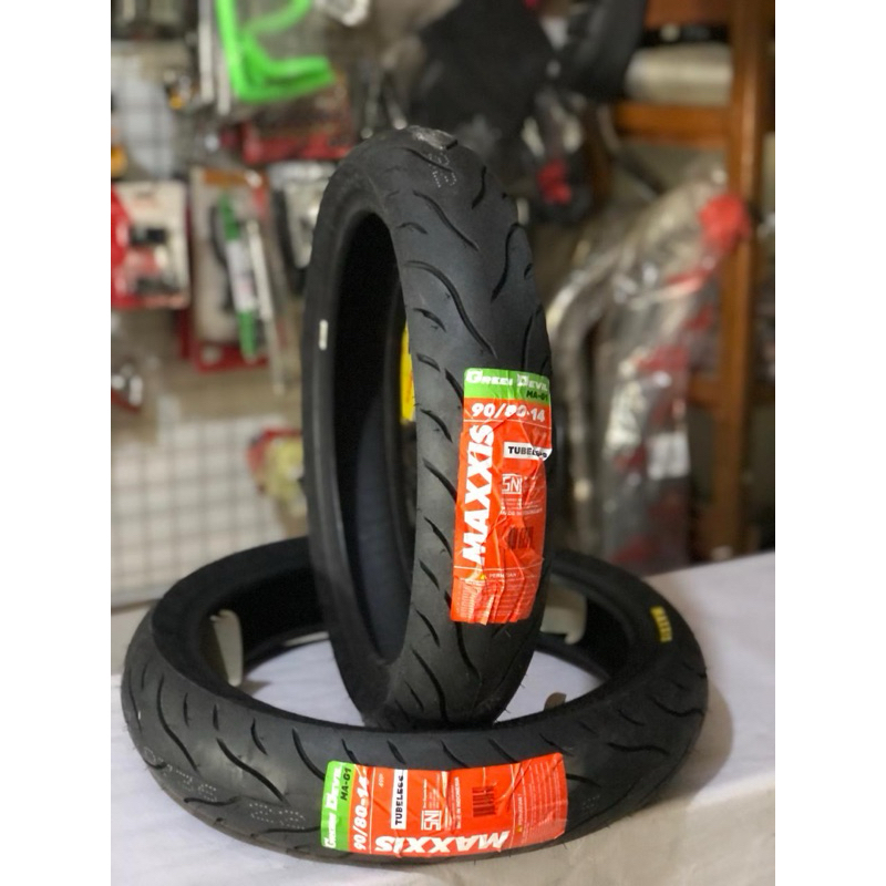 Ban Luar Racing Maxxis Green Devil Ring 14