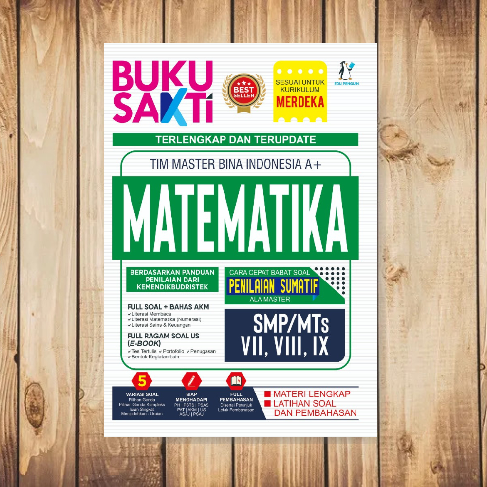 KP - Buku Sakti Matematika SMP/MTS VII,VIII, IX