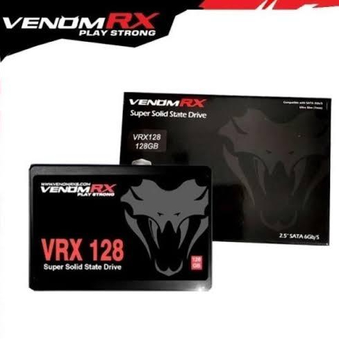SSD 128GB VenomRX Sata III SSD Venom RX 128GB 256GB Sata 3 2.5" SSD Laptop Komputer Garansi 3 Tahun