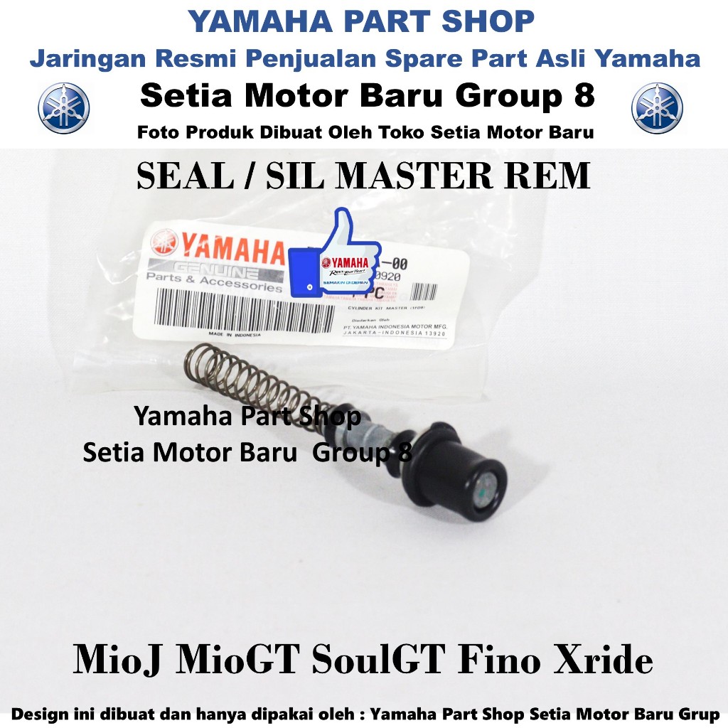 Sil Seal Master Rem Depan Xride Fino MioGT MioJ SoulGT Asli Yamaha