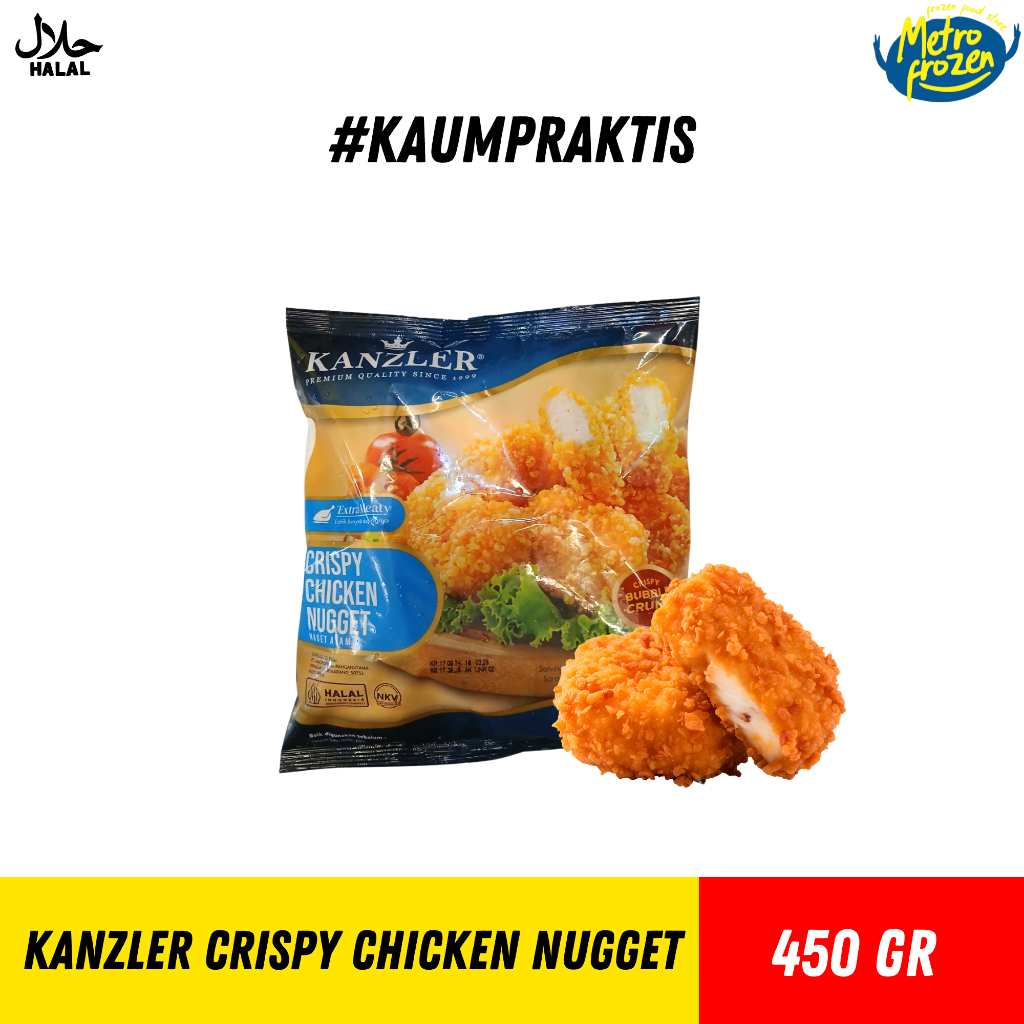 

Kanzler Crispy Chicken Nugget 450gr