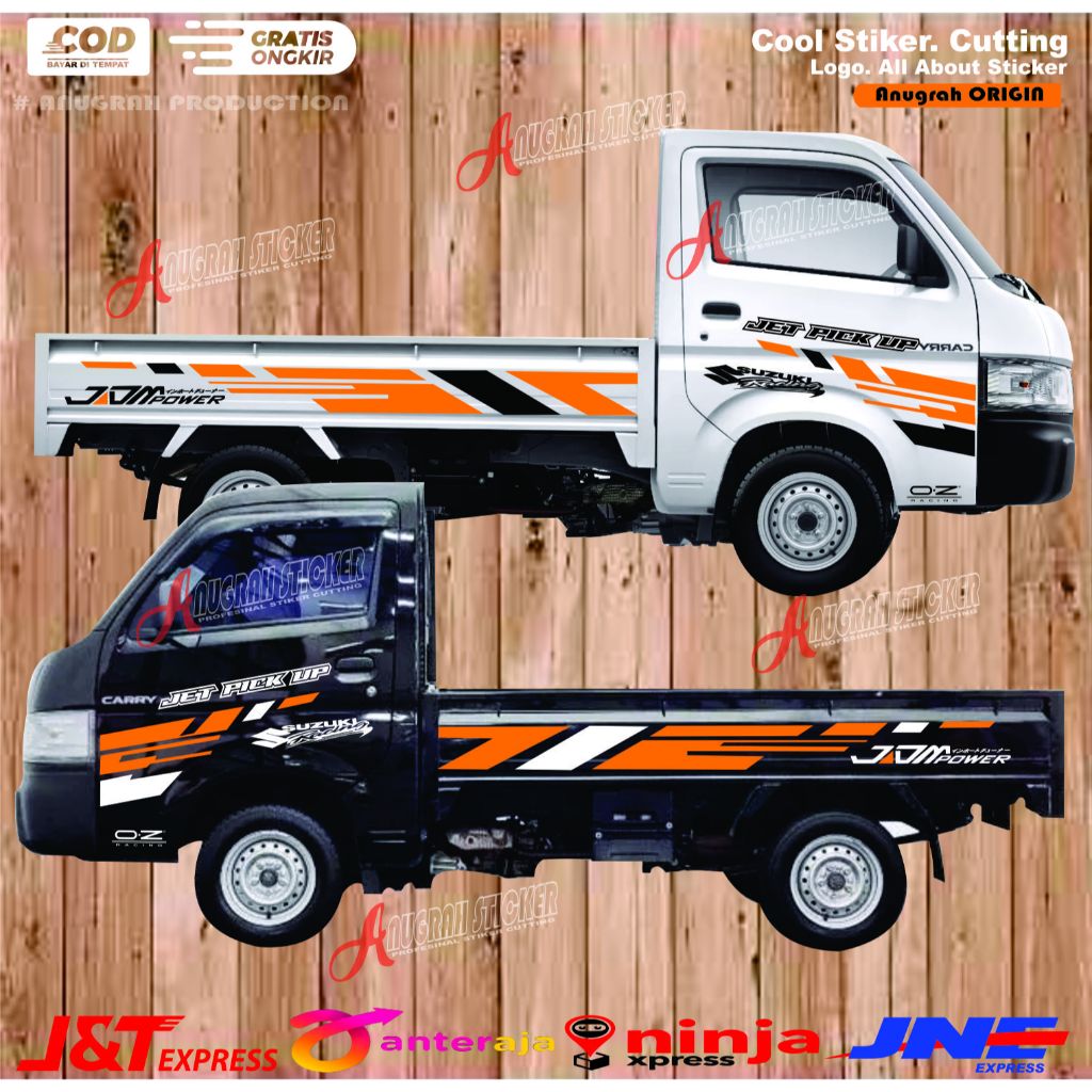 [Promo]Sticker Stiker Pick Up New Carry Stiker Mobil Pick Up New Carry Aksesoris Stiker