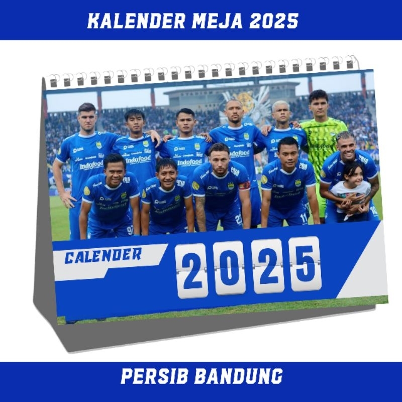 

Kalender Meja 2025 Persib Bandung