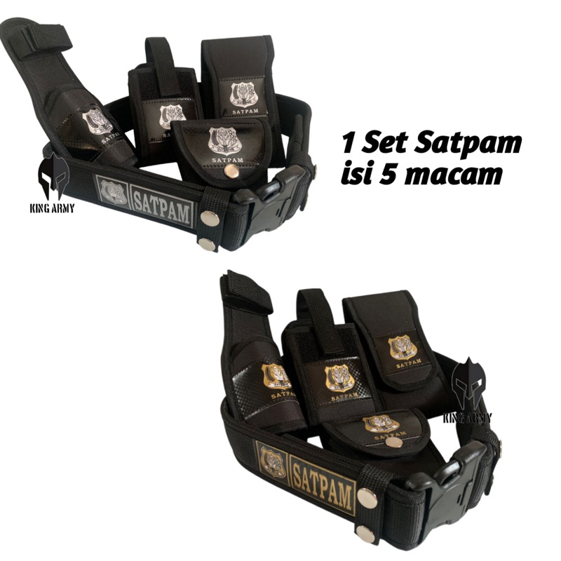 Kopel Satpam Lengkap 1 Set Terbaru Perlengkapan Atribut Satpam