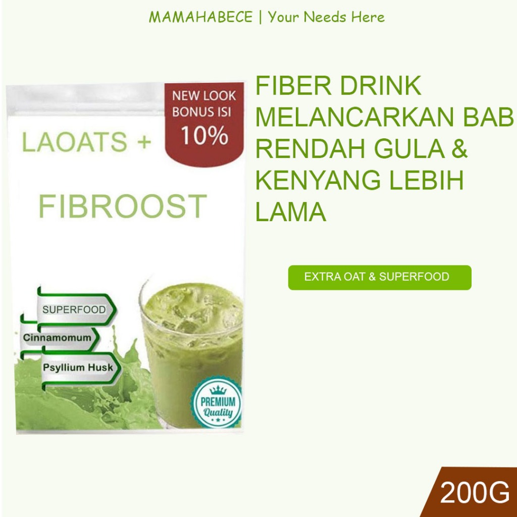 

Minuman Fiber Laoats (200G)