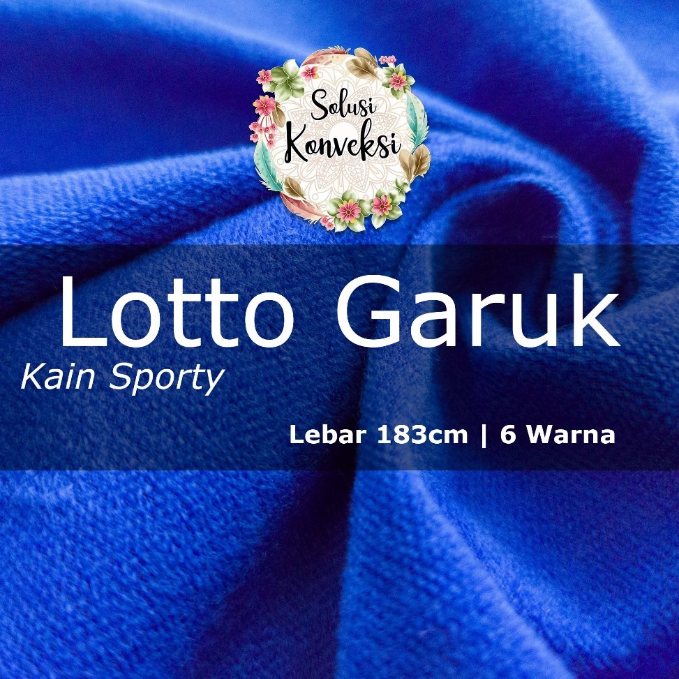 KODE W67Z 1 Kg Kain LOTTO GARUK per Kg Kain Olahraga Bahan Baju Olahraga Kain jaket Lebar 183 CM