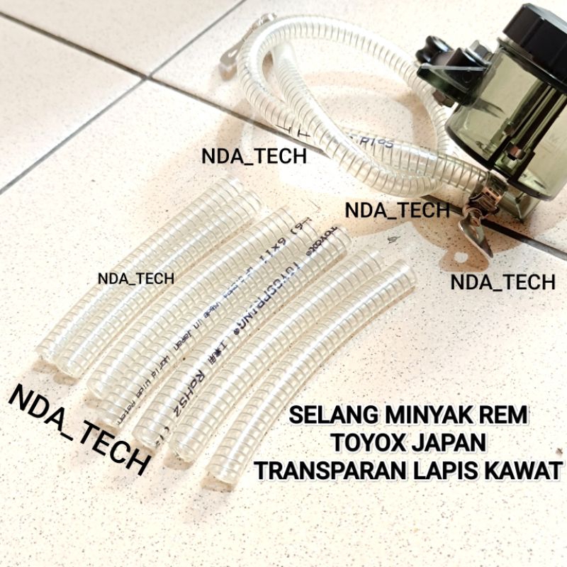 SELANG MINYAK REM TOYOX JAPAN SPRING ORIGINAL SELANG MASTER REM SELANG TABUNG MINYAK REM TOYOSPRING 
