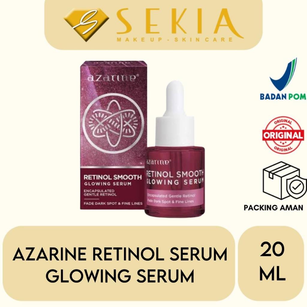 Azarine Retinol Smooth Glowing Serum 20ml Anti Penuaan Dini / Azarine Serum Retinol