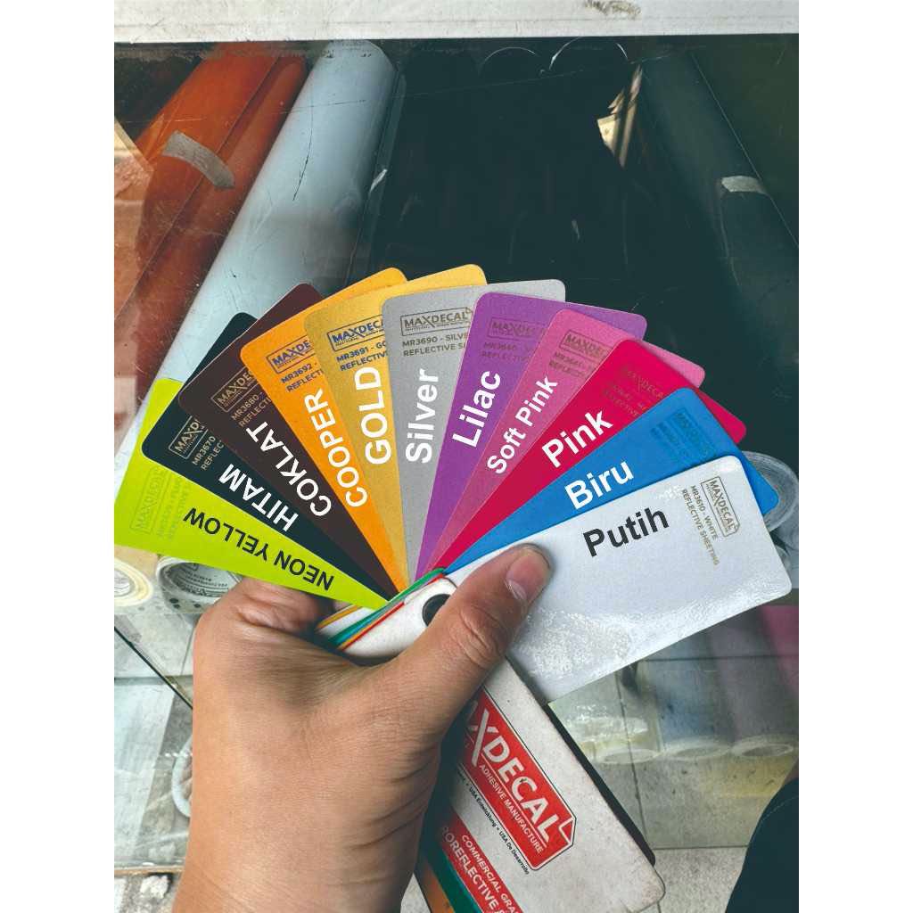 

Cutting Sticker Nama REFLEKTIF YELLOW NEON, STABILLO DAN WARNA LAIN CUSTOM dan MURAH