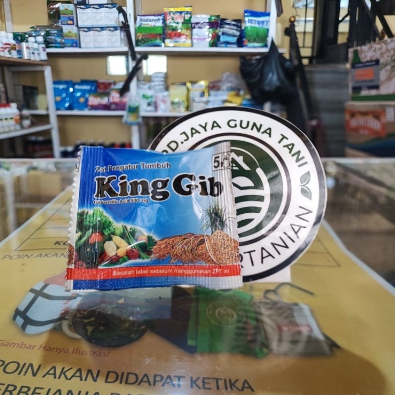 Zat Pengatur tumbuh King gib 5gr