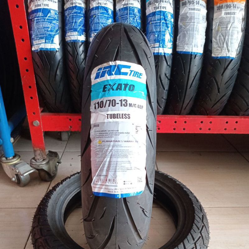 Ban Depan Motor YAHAMA NMAX IRC EXATO 110 70 13 Tubeless