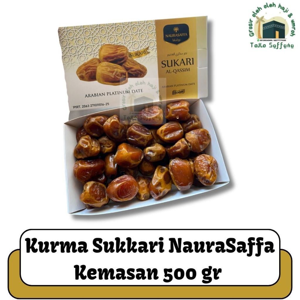 

OLEH OLEH HAJI DAN UMROH 500GR KURMA SUKKARI AL QASSIM I KURMA BASAH I KURMA SUKARY SYIFA HERBAL ALAMI 500GR I SUKKARY ARABIA