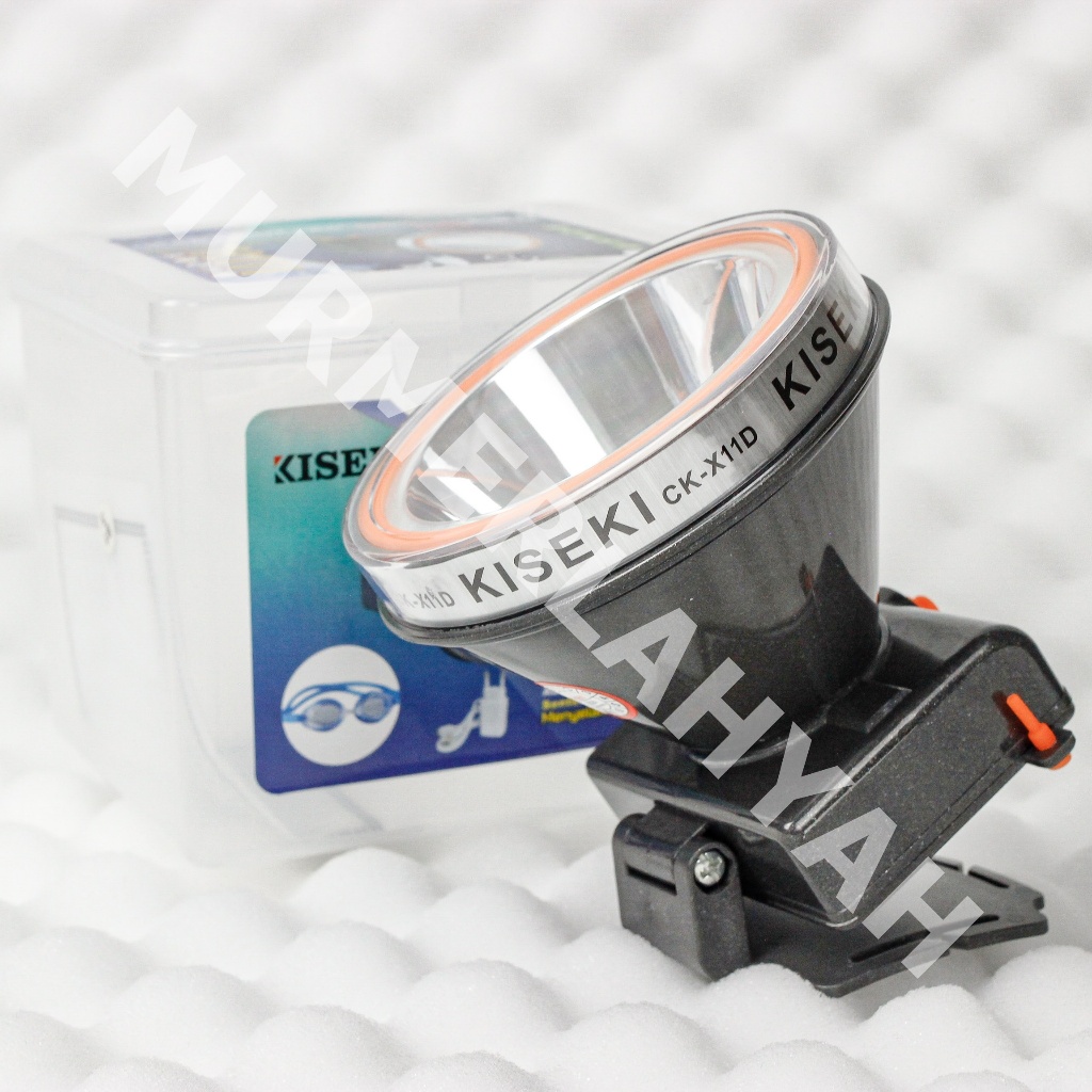 Senter Kepala Selam LED Kiseki CK-X11D Super Terang 250 Watt | Kiseki CK X11D Anti Air 7000mah
