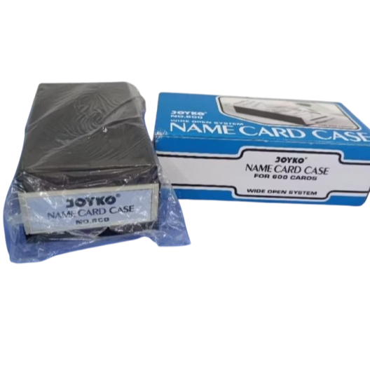 

Box Kartu Nama / Tempat Kartu Nama Joyko Muat 600 Kartu Nama