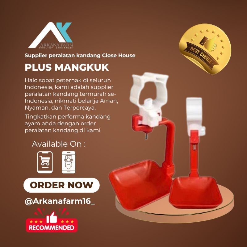 nipple nepel nipple nepel A9 tempat makan minum otomatis ayam broiler petelur puyuh
