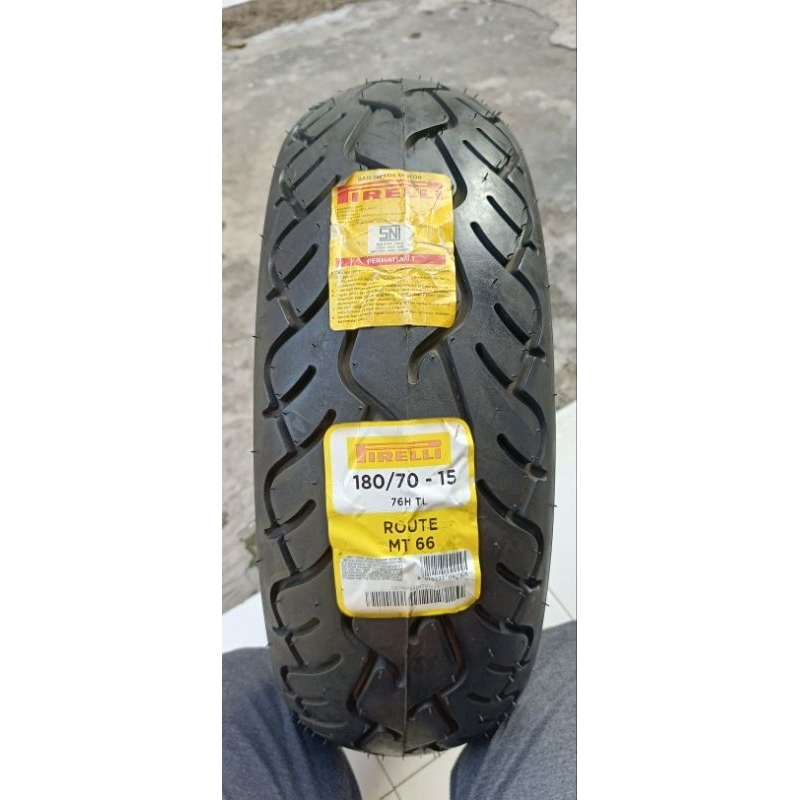 ban moge ban Pirelli mt66 Pirelli route ukuran 180.70 ring 15 tubles