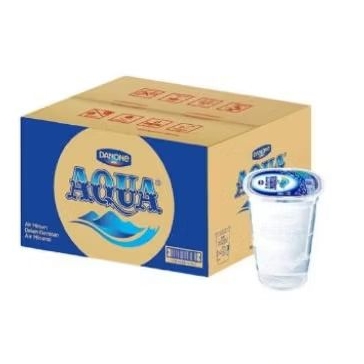 

Air Mineral Aqua Gelas dus/ Air Minum Aqua Gelas/ Aqua Drinking Water Gelas