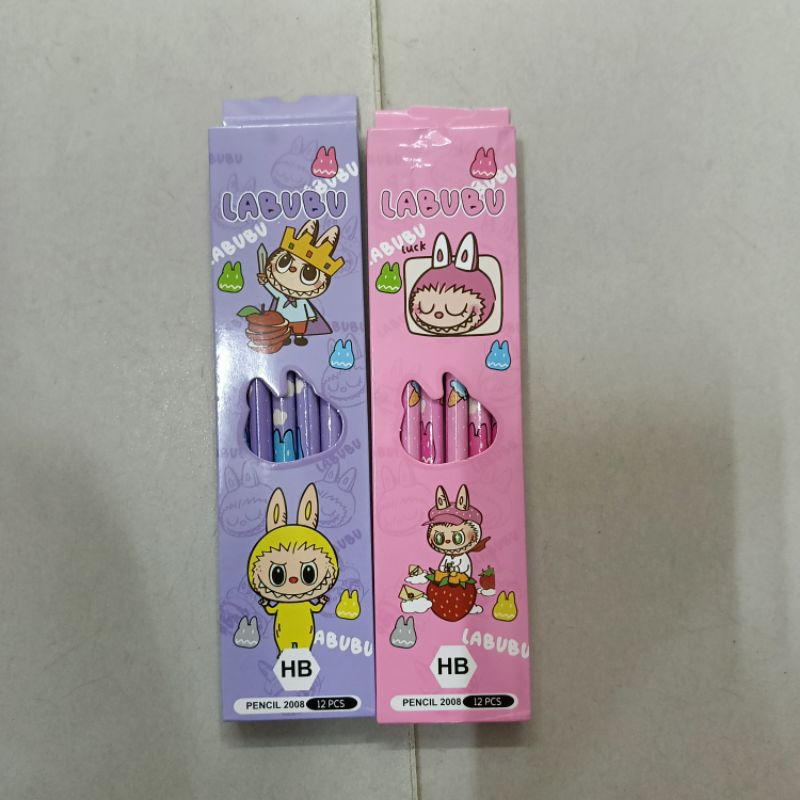 

Pensil Anak Tema Labubu (12 Pcs)
