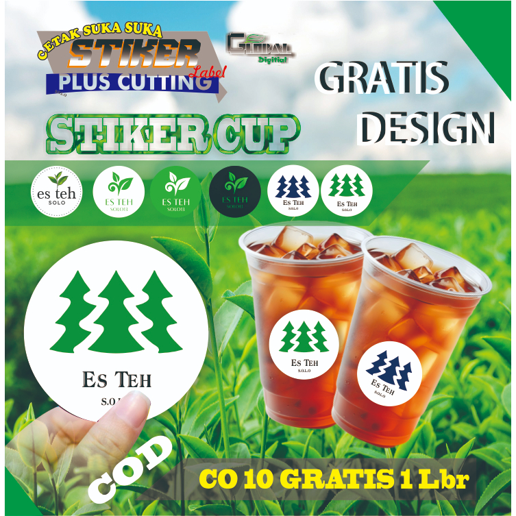 

STIKER label ES TEH SOLO | CETAK STIKER label ES CUSTOM | CETAK STIKER label CUP MINUMAN | STIKER CUT/ STIKER SUKA SUKA