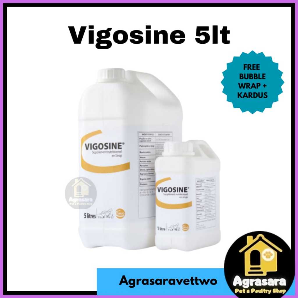 Vigosine 5 Liter-Memaksimalkan Performance Dan Produktifitas Ayam