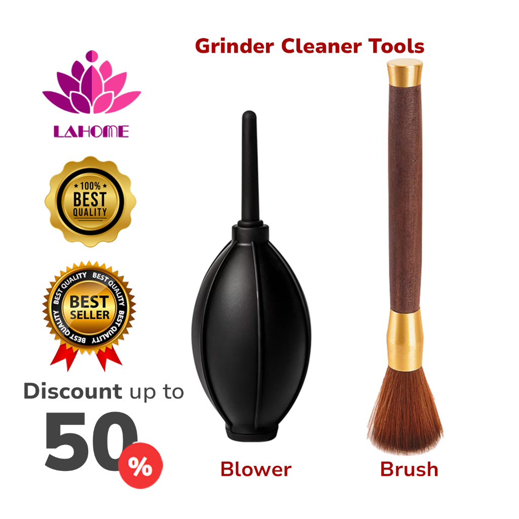 Lahome Kuas Blower Pembersih Penggiling Kopi Coffee Grinder Cleaning Brush