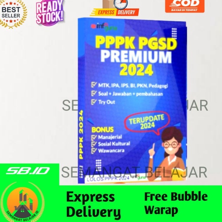 KODE B92N BUKU PPPK PGSD PREMIUM 224 TERBARU PPPK PGSD INFOGUNA