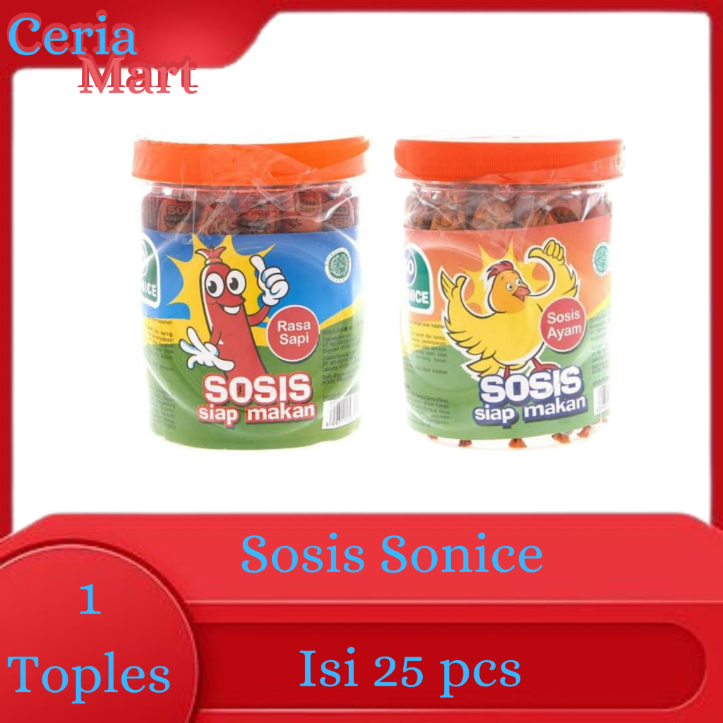 

CEMILAN SOSIS SONICE 1000 PER STOPLES ISI 25 PCS