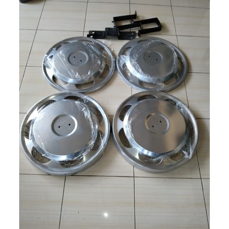 Dop roda truk , Mercy,Hino,Fuso  stainlis  chrome