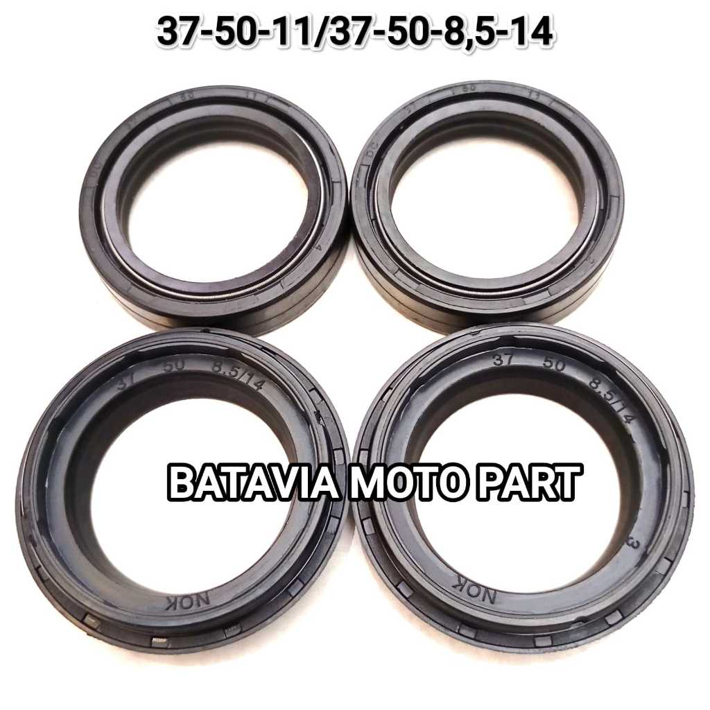 SEAL SHOCK DEPAN SEAL DEBU SET MOTOR KAWASAKI NINJA 250 FI NINJA 250 KARBURATOR NINJA 250 FI LAMA