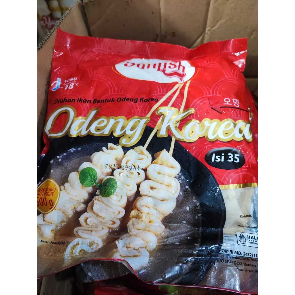 

Sunfish Odeng Korea 500 GR Long fish cake