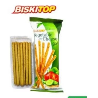 

Snack/Makanan Ringan Biskitop Vegetable And Cheese