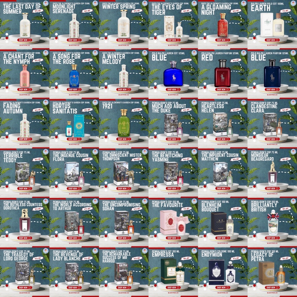 PO PERFUME ALL BRAND - Maison Francis Kurkdjian MFK / 1743 Parfums De Marly / Creed / Gucci The Alch