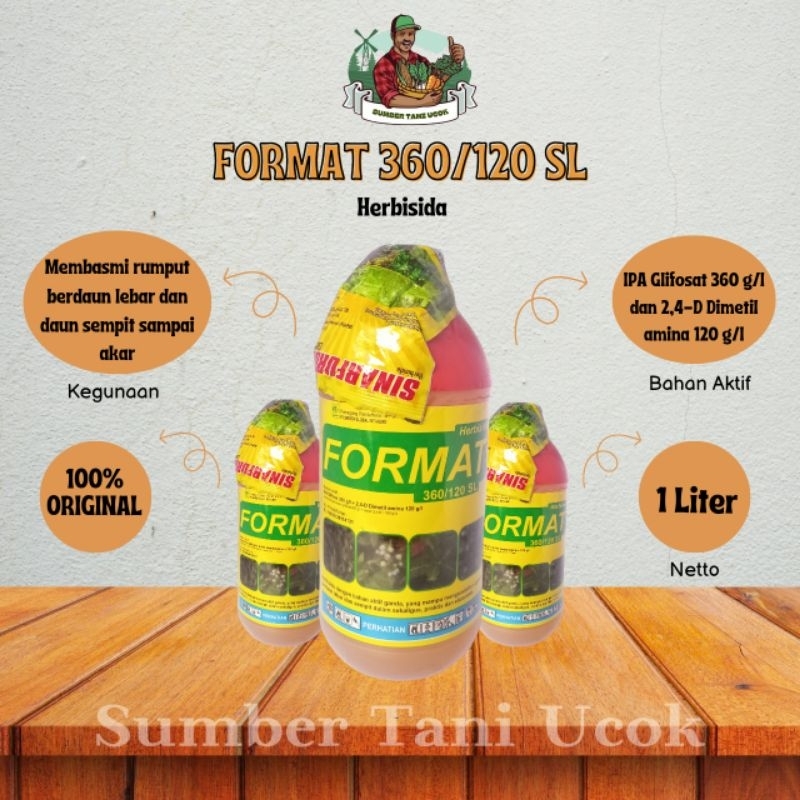 HERBISIDA || FORMAT 360/120 SL