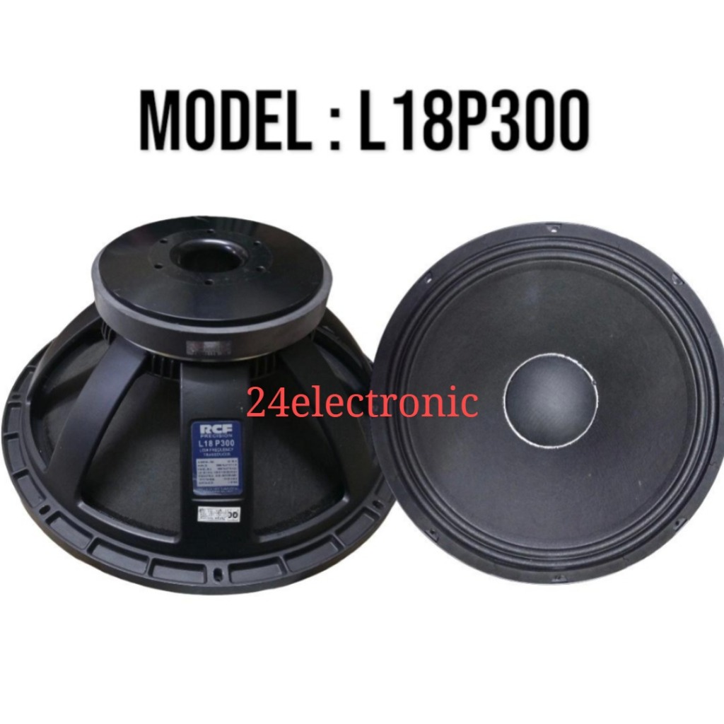 Speaker Komponen RCF L18P300 / L18 P300 / L 18P300 Componen Subwoofer 18 Inchi Grade A
