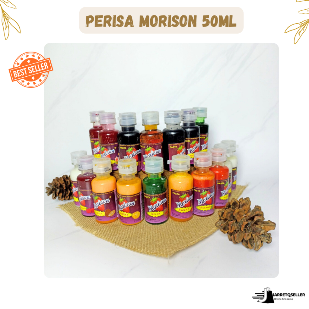 

Perisa Pasta Morison 50 ml | Pasta Perasa dan Pewarna Morison | Penyedap Essence Aneka Varian Rasa