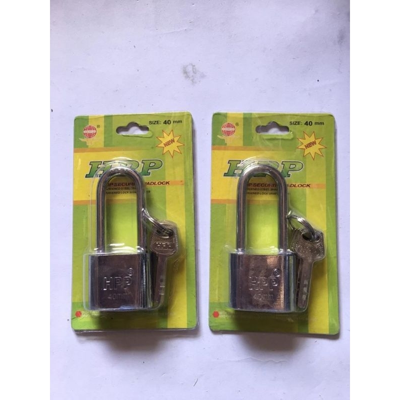 ￼gembok / gembok hpp panjang 40mm / gembok hpp pendek  40mm / kunci pagar / kunci rumah / gembok pag