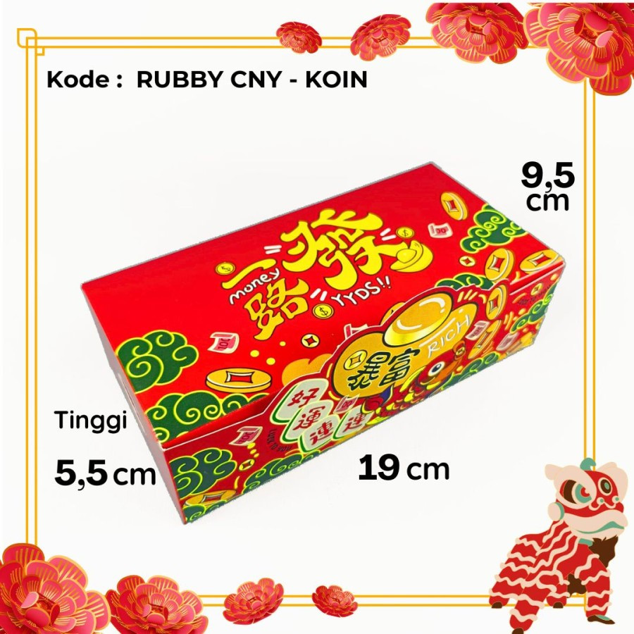 

Box Kue Keranjang Imlek Dus Kue Lapis Imlek 19 x 9,5 x 5,5 cm